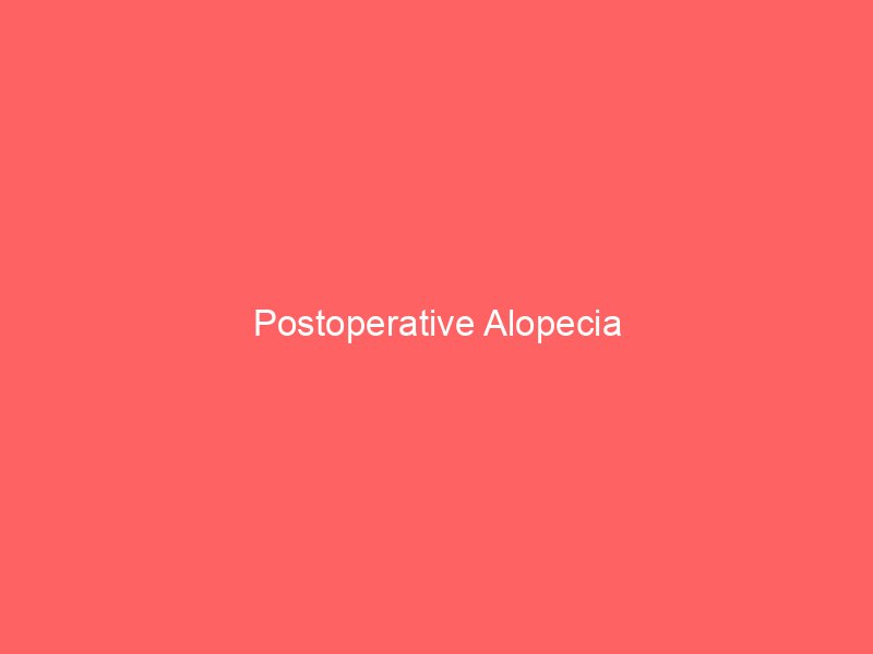 Pressure Alopecia